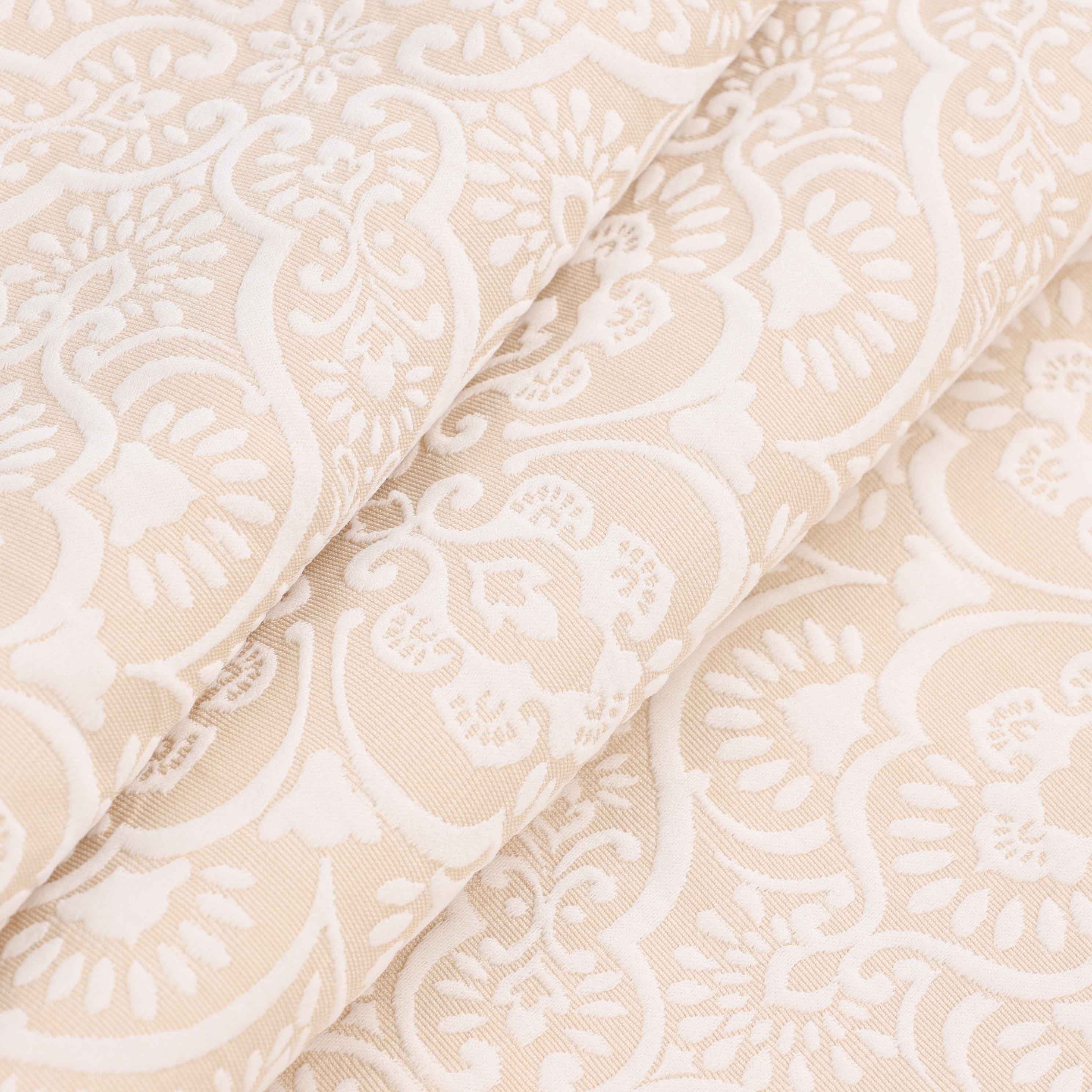 Enzy Medium Weight Floral Matelasse 3 Piece Bedspread Pillow Sham Set - Bedspread by Superior