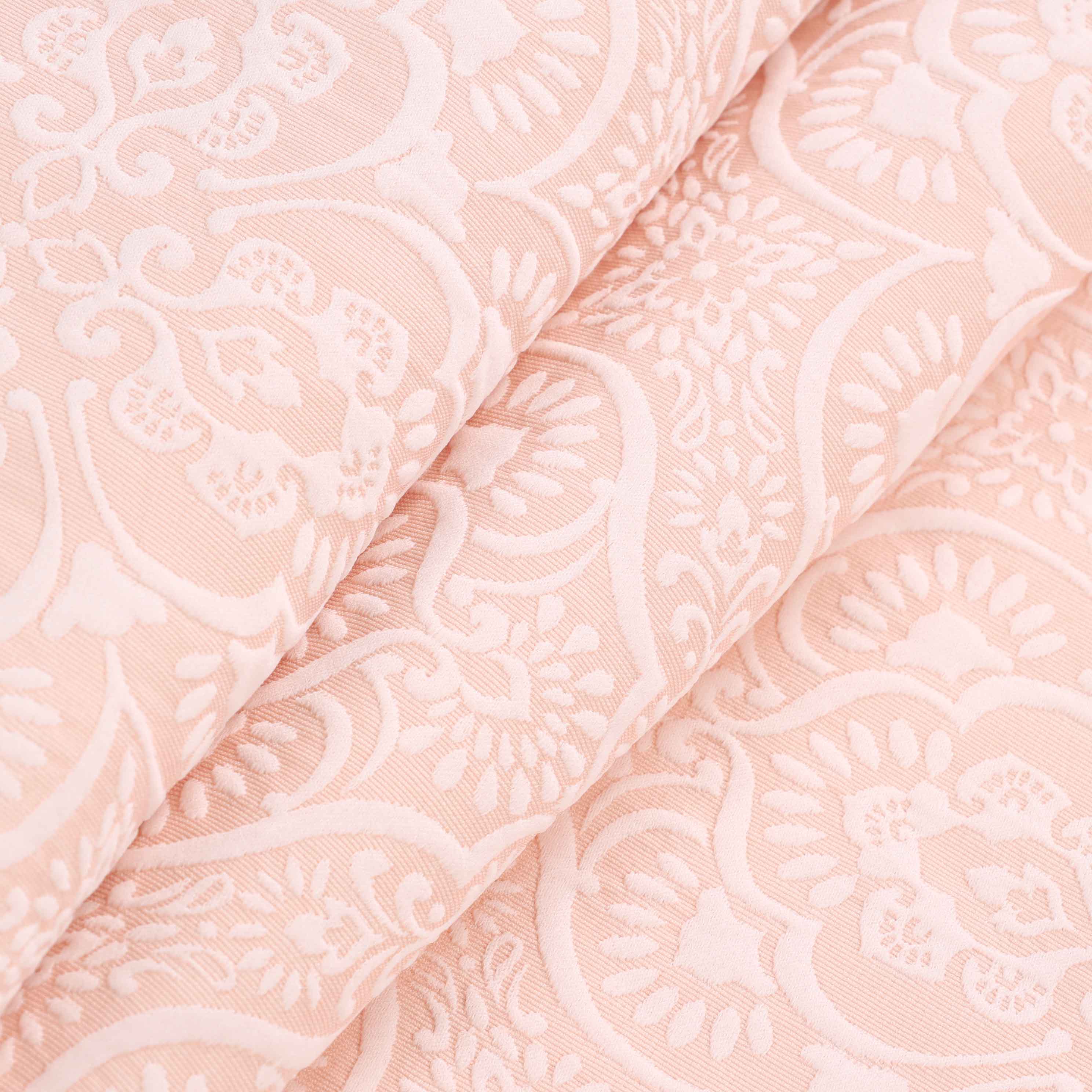 Enzy Medium Weight Floral Matelasse 3 Piece Bedspread Pillow Sham Set - Bedspread by Superior