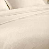 Florin Cotton Matelasse Weave Jacquard Scroll Medallion Bedspread Set - Bedspread by Superior