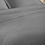 Florin Cotton Matelasse Weave Jacquard Scroll Medallion Bedspread Set - Bedspread by Superior