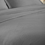 Florin Cotton Matelasse Weave Jacquard Scroll Medallion Bedspread Set - Bedspread by Superior