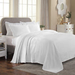 Florin Cotton Matelasse Weave Jacquard Scroll Medallion Bedspread Set - Bedspread by Superior