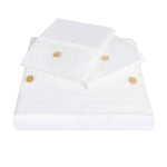 Gina Organic Cotton 300 Thread Count Percale 3 Piece Duvet Cover Set - Duvet Cover Set by Superior