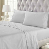 Gina Organic Cotton 300 Thread Count Percale Flat Bed Sheet - Flat Sheet by Superior