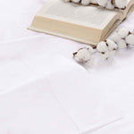 Gina Organic Cotton 300 Thread Count Percale Pillowcases, Set of 2 - Pillowcases by Superior
