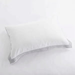 Glenmont Embroidered Duvet Cover Set White - Duvet Cover Set by Superior