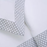 Glenmont Embroidered Duvet Cover Set White - Duvet Cover Set by Superior