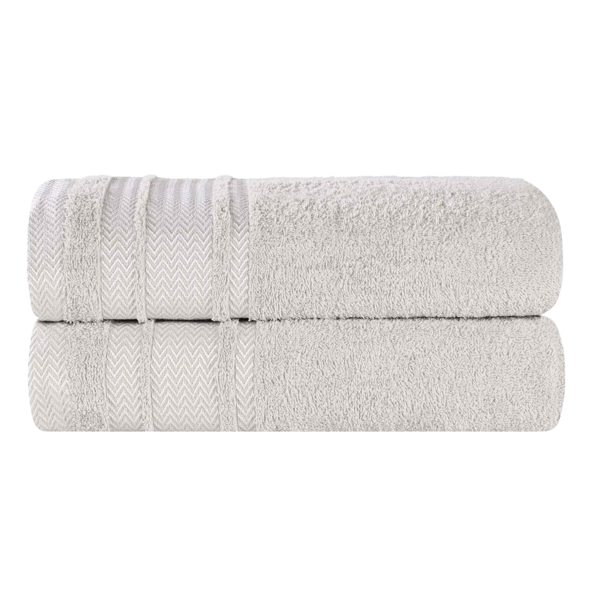 Hays Cotton Medium Weight Ultra-Soft Bath Sheet Set of 2 - Bath Sheet by Superior Brand