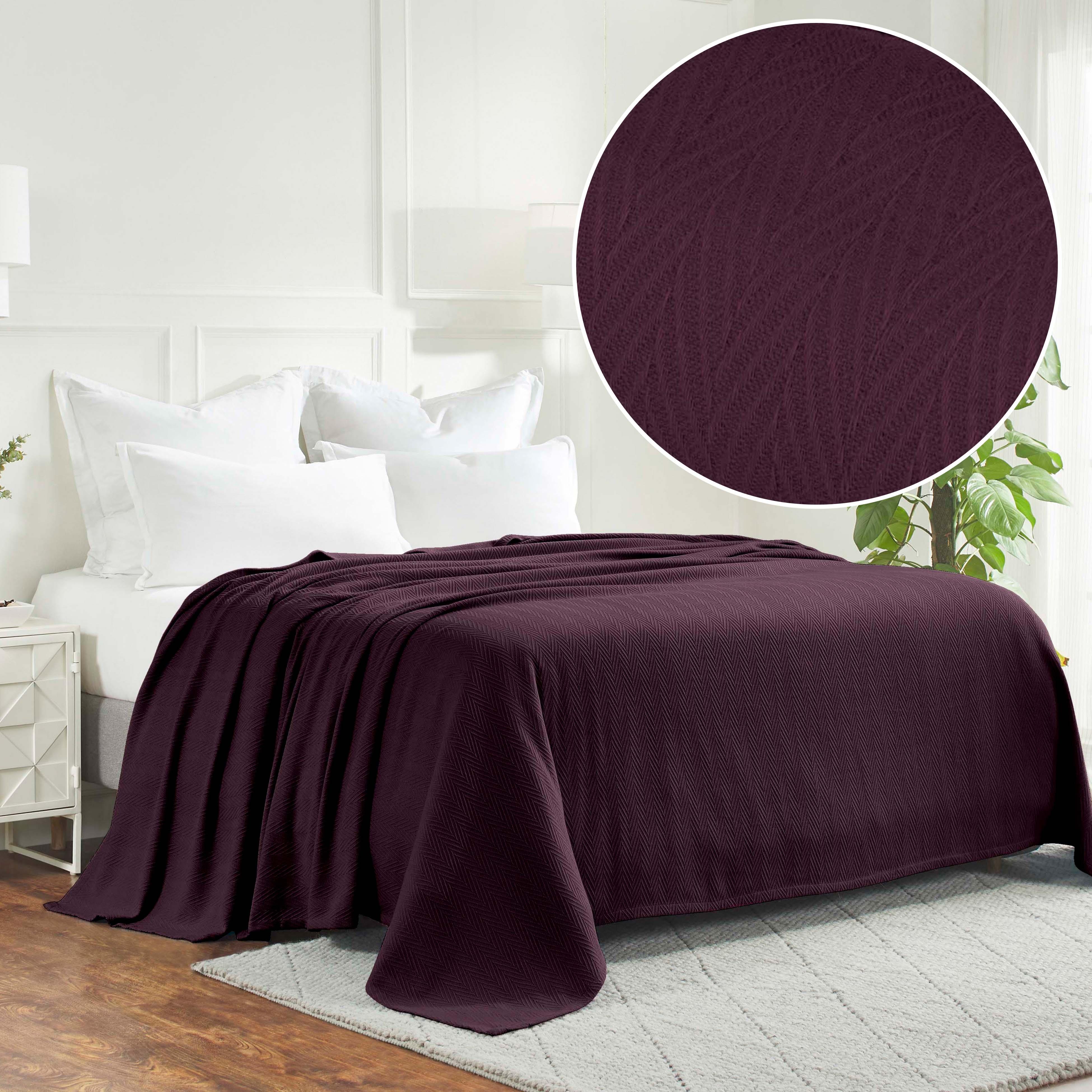 Metro Chevron Zig-Zag Modern All-Season Cotton Blanket - Blanket by Superior Brand