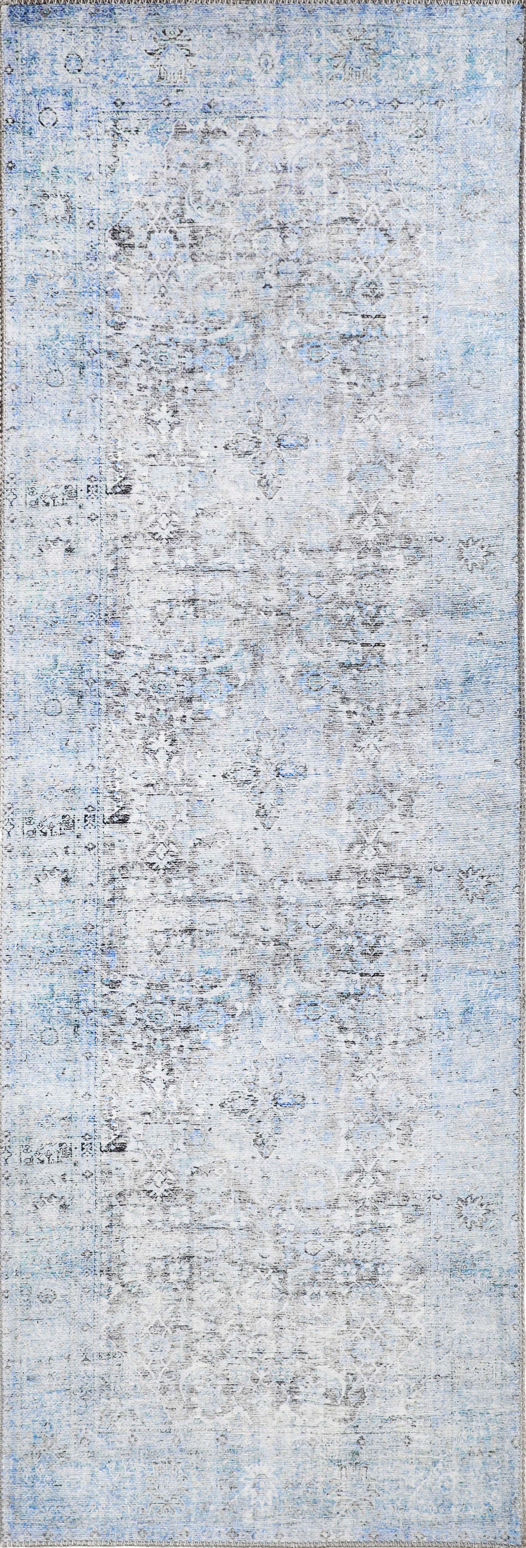 Huda Rustic Oriental Medallion Indoor Large Area Rugs Or Runner Rug - Rugs by Superior