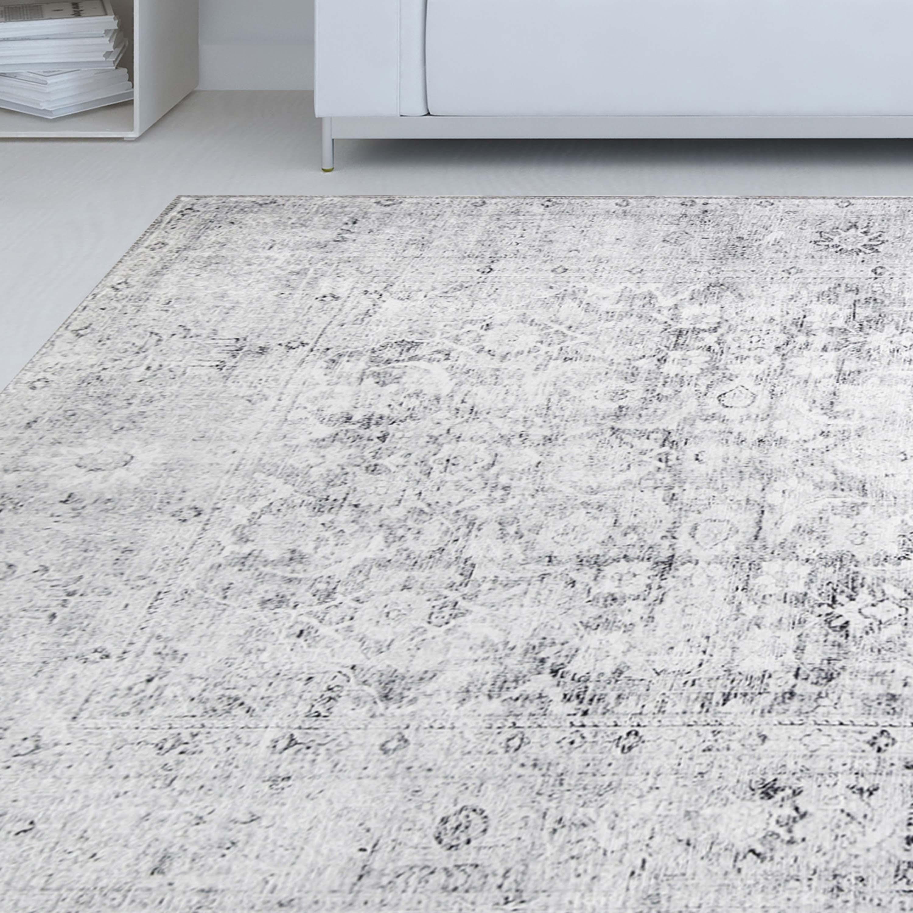 Huda Rustic Oriental Medallion Indoor Large Area Rugs Or Runner Rug - Rugs by Superior