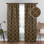 Imperial Trellis Washable Room Darkening Blackout Curtains, Set of 2 - Blackout Curtains by Superior