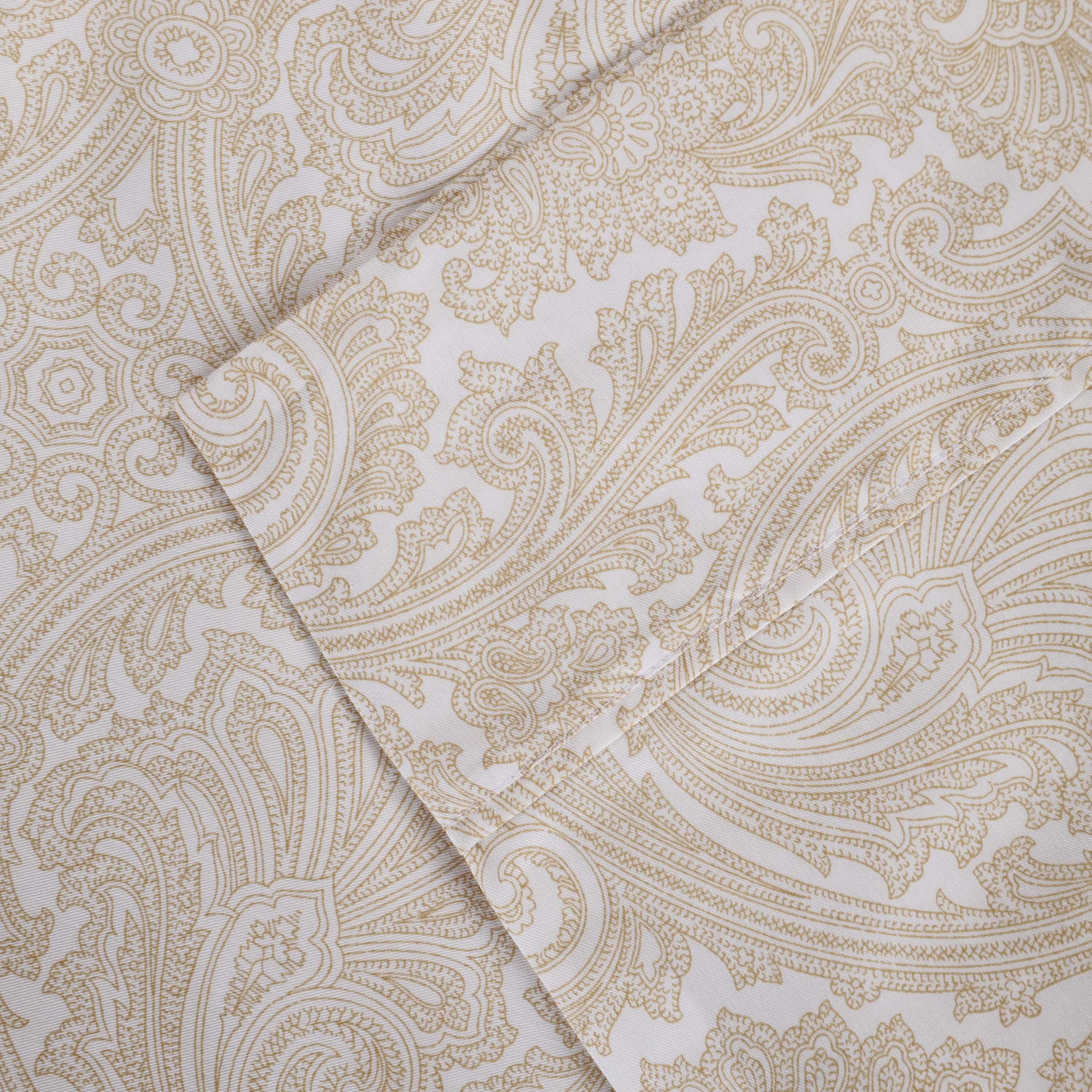 Italian Paisley 600 Thread Count Cotton Blend 2-Piece Pillowcase Set - Pillowcases by Superior