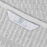 Juno Cotton Blend Textured Checkered Ribbed Border Bath Sheets, Set of 2 - Bath Sheet by Superior