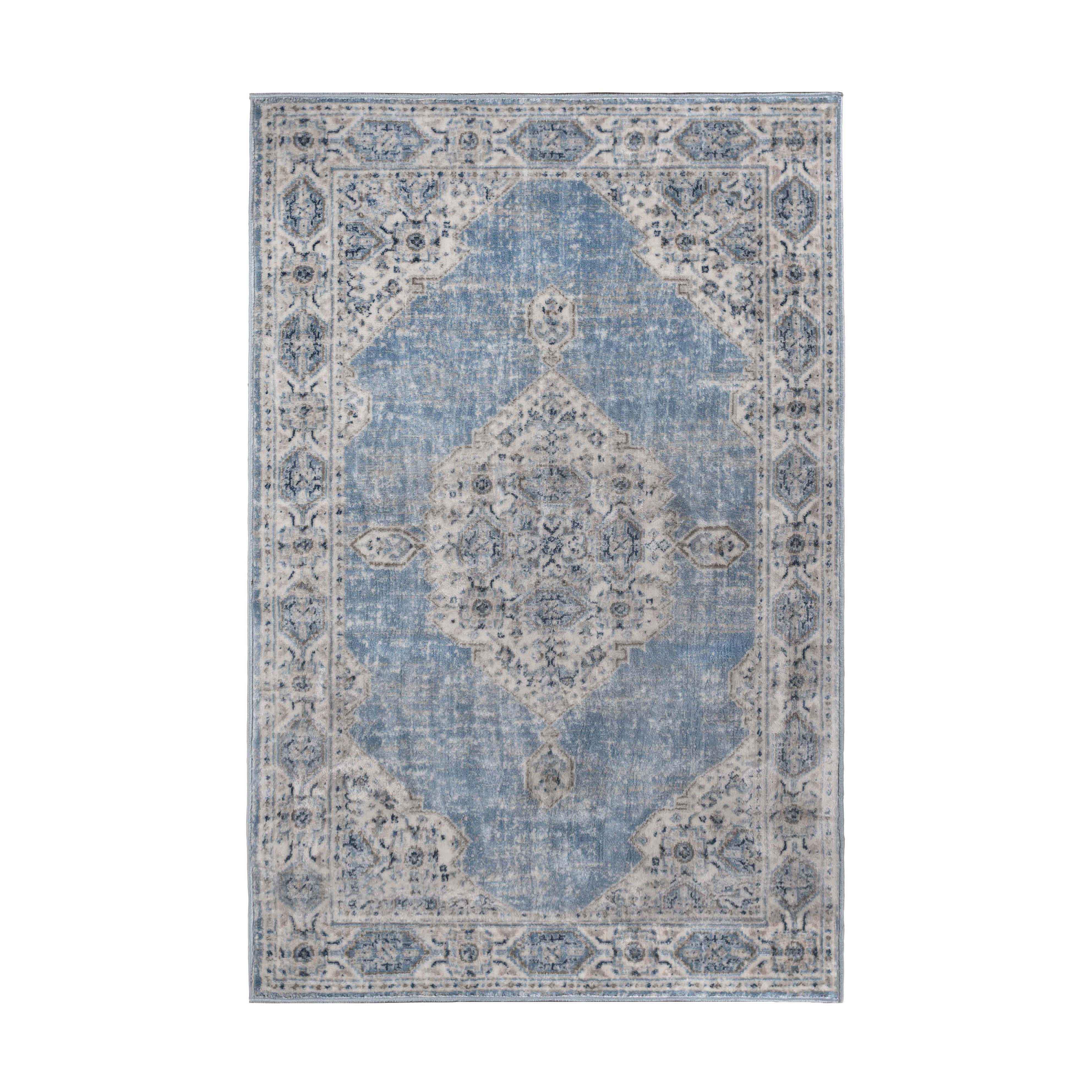 Kailani Modern Farmhouse Medallion Indoor Area Rug or Runner - Rugs by Superior