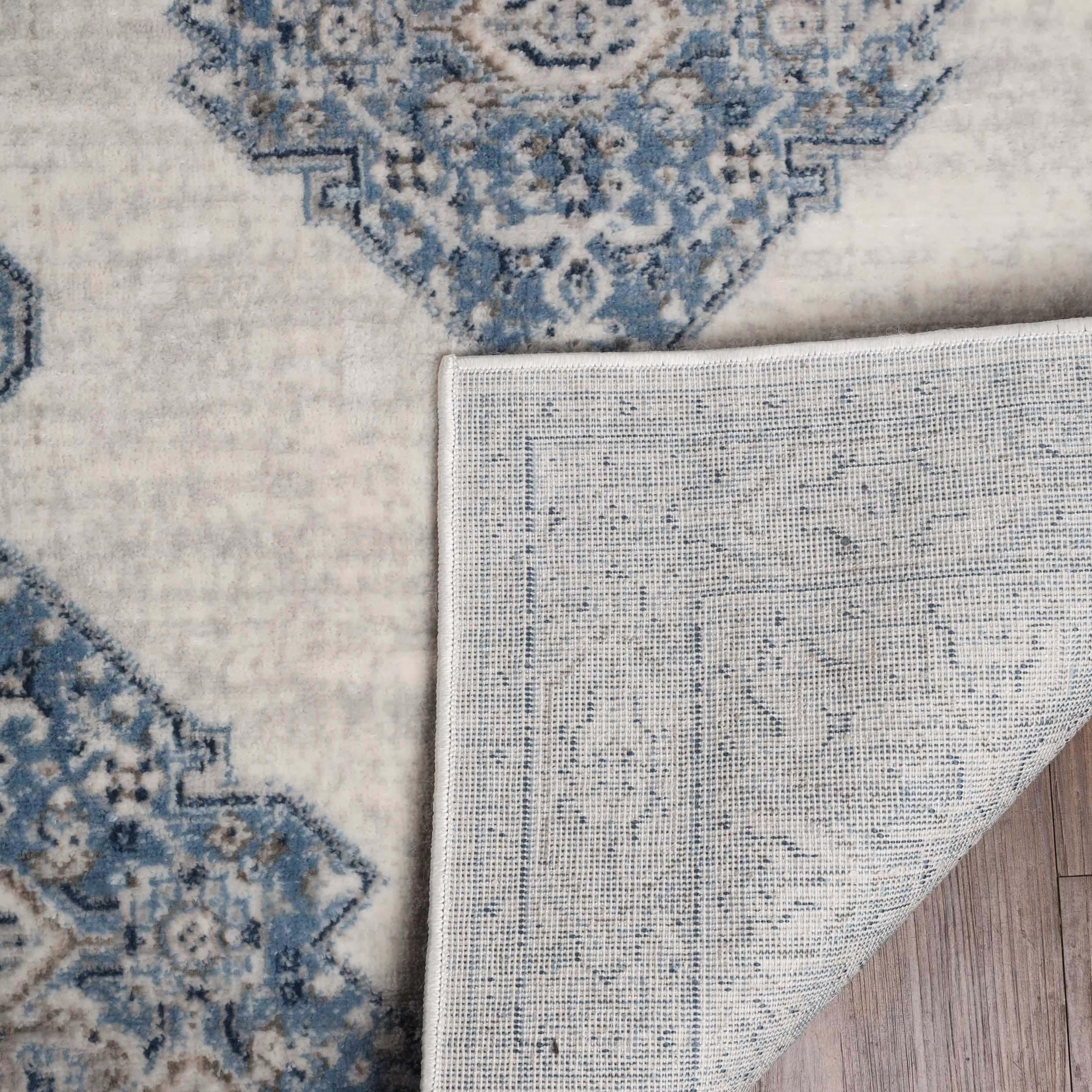 Kailani Modern Farmhouse Medallion Indoor Area Rug or Runner - Rugs by Superior