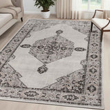 Kailani Modern Farmhouse Medallion Indoor Area Rug or Runner - Rugs by Superior