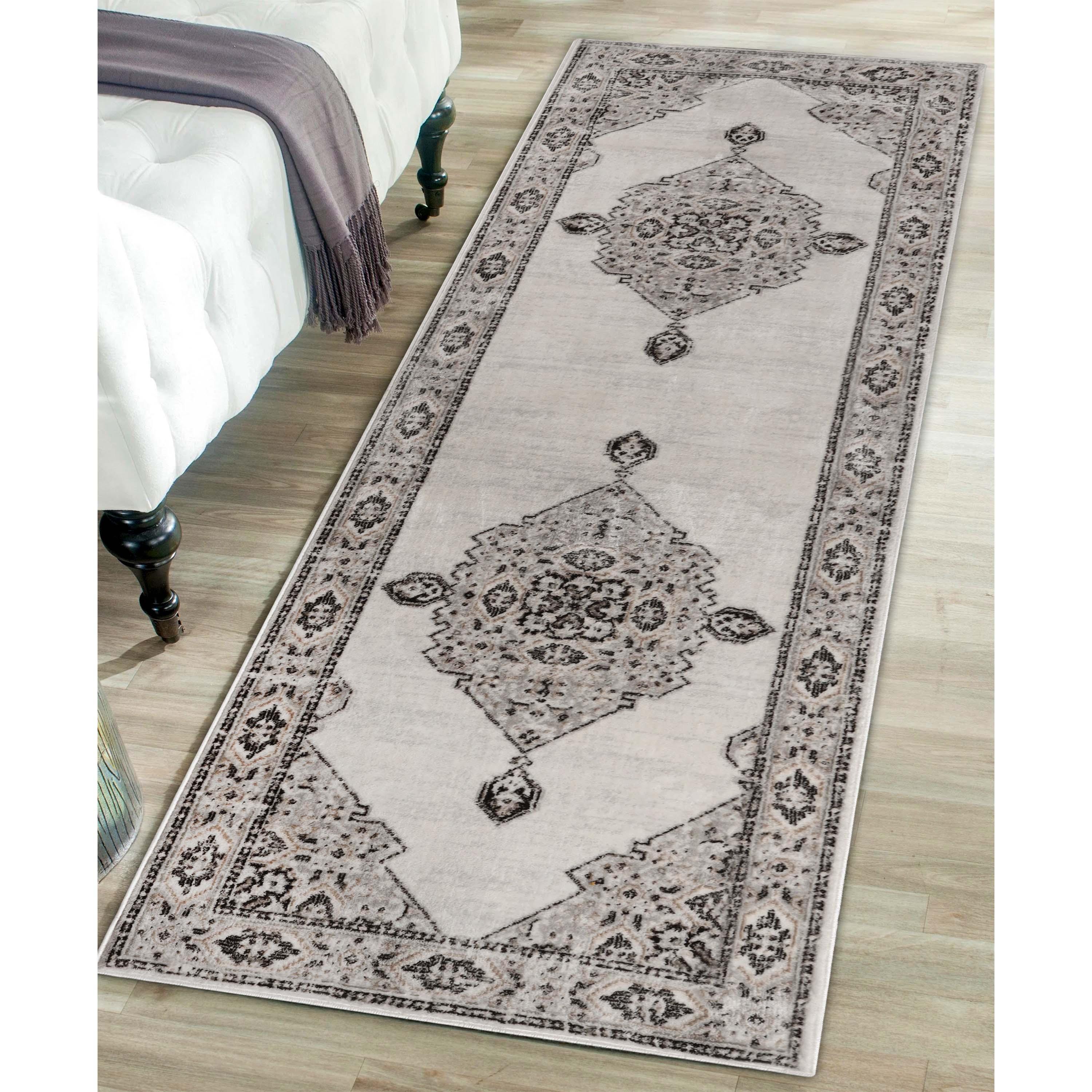 Kailani Modern Farmhouse Medallion Indoor Area Rug or Runner - Rugs by Superior