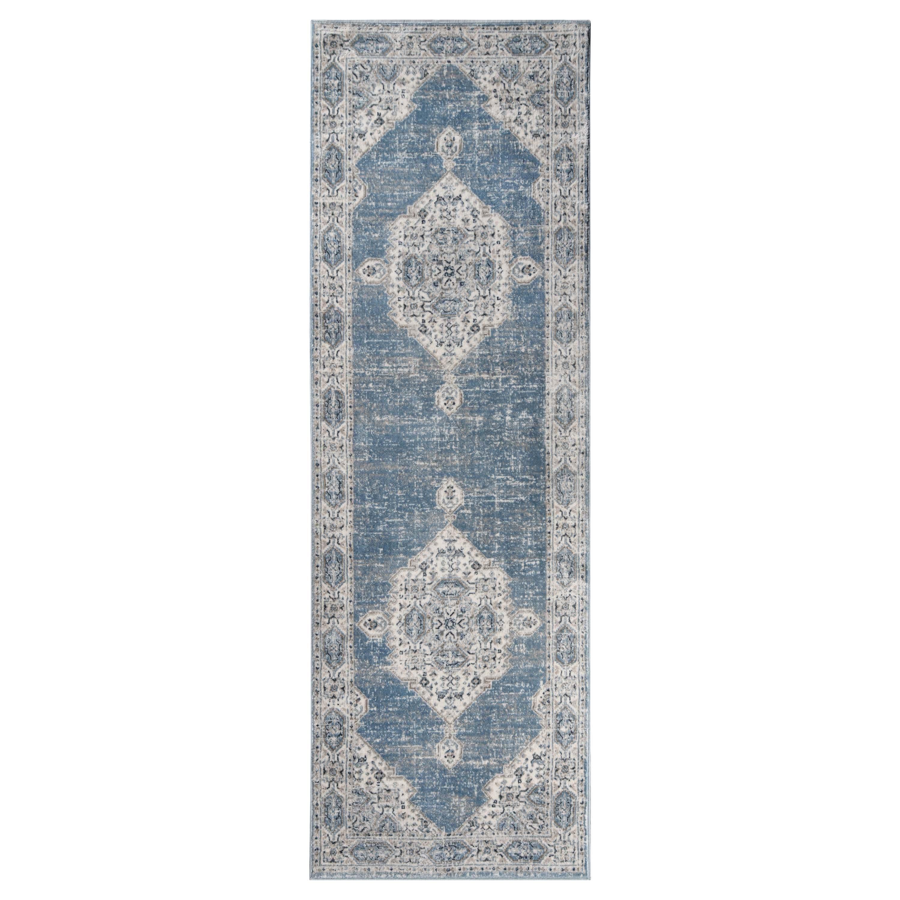 Kailani Modern Farmhouse Medallion Indoor Area Rug or Runner - Rugs by Superior