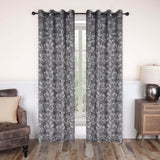 Leaves Machine Washable Room Darkening Blackout Curtains, Set of 2 - Blackout Curtains by Superior