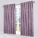 Leaves Room Darkening Back Tabs Blackout Curtain Panels, Set of 2 - Blackout Curtains by Superior