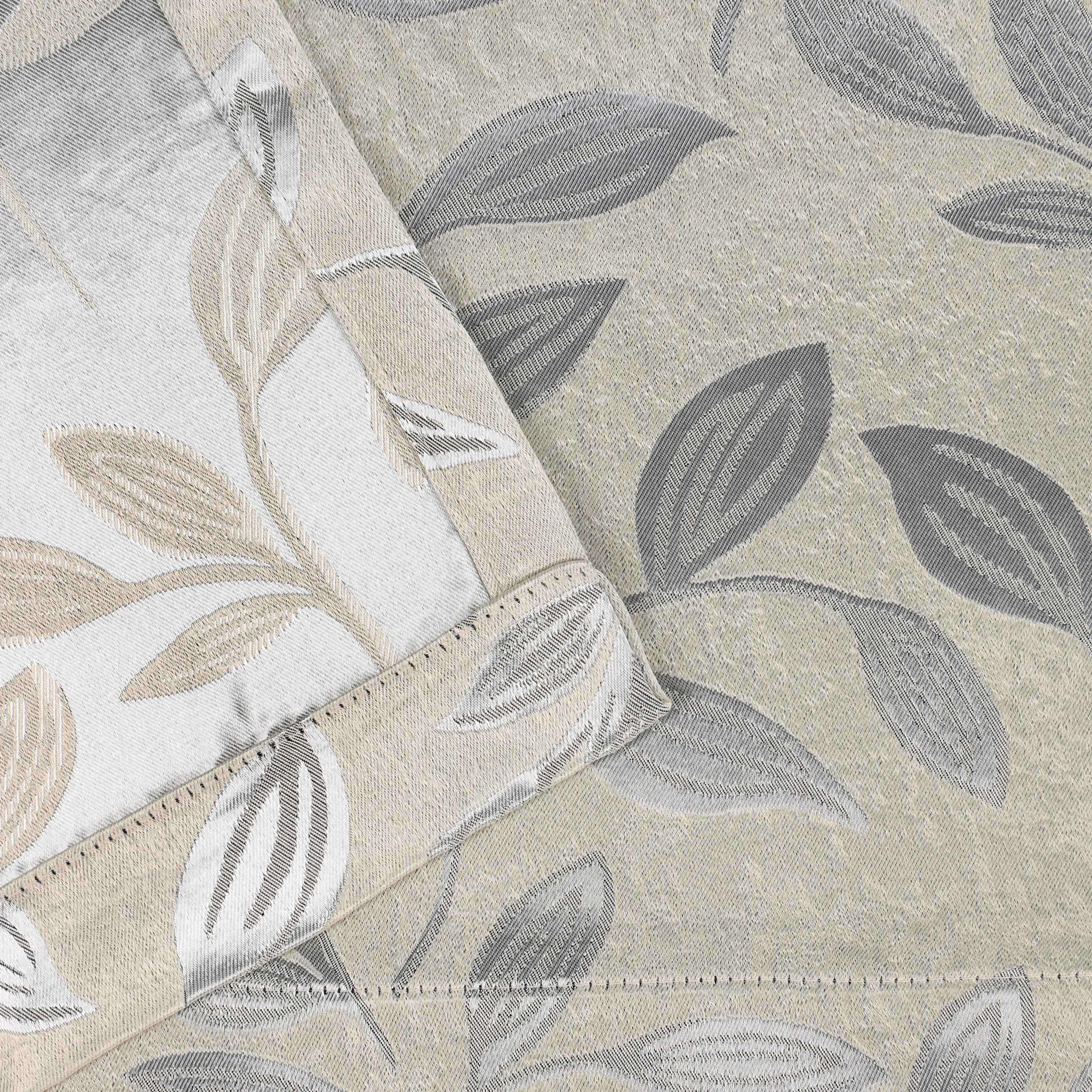 Leaves Room Darkening Blackout Curtain Panel Sets 4 Pieces - Blackout Curtains by Superior