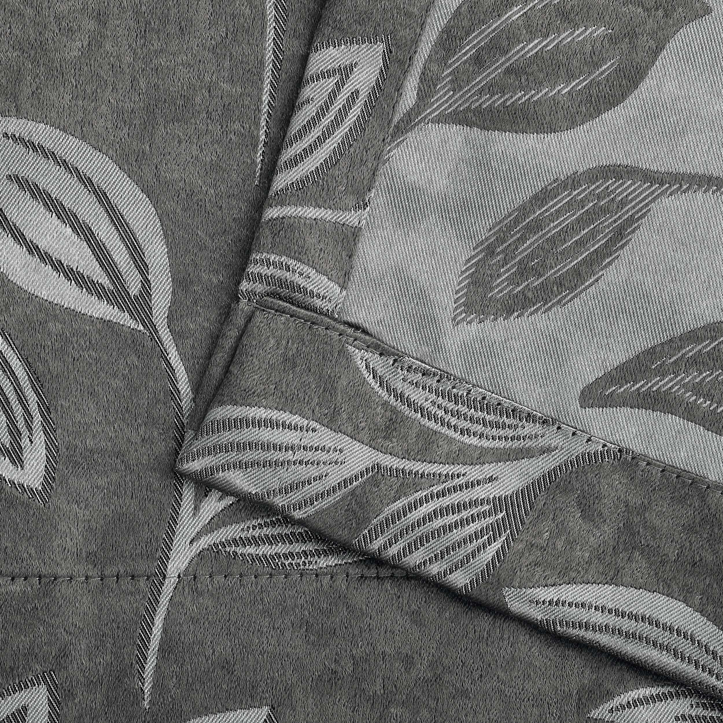 Leaves Room Darkening Blackout Curtain Panel Sets 4 Pieces - Blackout Curtains by Superior