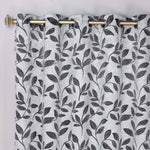Leaves Room Darkening Grommet Blackout Curtain Panels, Set of 2 - Blackout Curtains by Superior