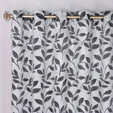 Leaves Room Darkening Grommet Blackout Curtain Panels, Set of 2 - Blackout Curtains by Superior