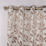 Leaves Room Darkening Washable Blackout Curtain Panels, Set of 2 - Blackout Curtains by Superior