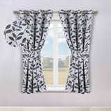 Leaves Room Darkening Washable Blackout Curtain Panels, Set of 2 - Blackout Curtains by Superior