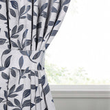 Leaves Room Darkening Washable Blackout Curtain Panels, Set of 2 - Blackout Curtains by Superior