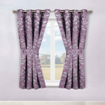 Leaves Room Darkening Washable Blackout Curtain Panels, Set of 2 - Blackout Curtains by Superior
