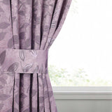 Leaves Room Darkening Washable Blackout Curtain Panels, Set of 2 - Blackout Curtains by Superior