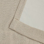 Linen Pattern Washable Room Darkening Blackout Curtains Set 26" - 8 Pieces - Blackout Curtains by Superior