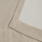 Linen Pattern Washable Room Darkening Blackout Curtain Set 42" - 8 Pieces - Blackout Curtains by Superior