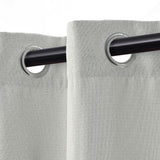 Linen Pattern Washable Room Darkening Blackout Curtain Set 42" - 8 Pieces - Blackout Curtains by Superior