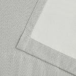 Linen Pattern Washable Room Darkening Blackout Curtain Set 42" - 8 Pieces - Blackout Curtains by Superior