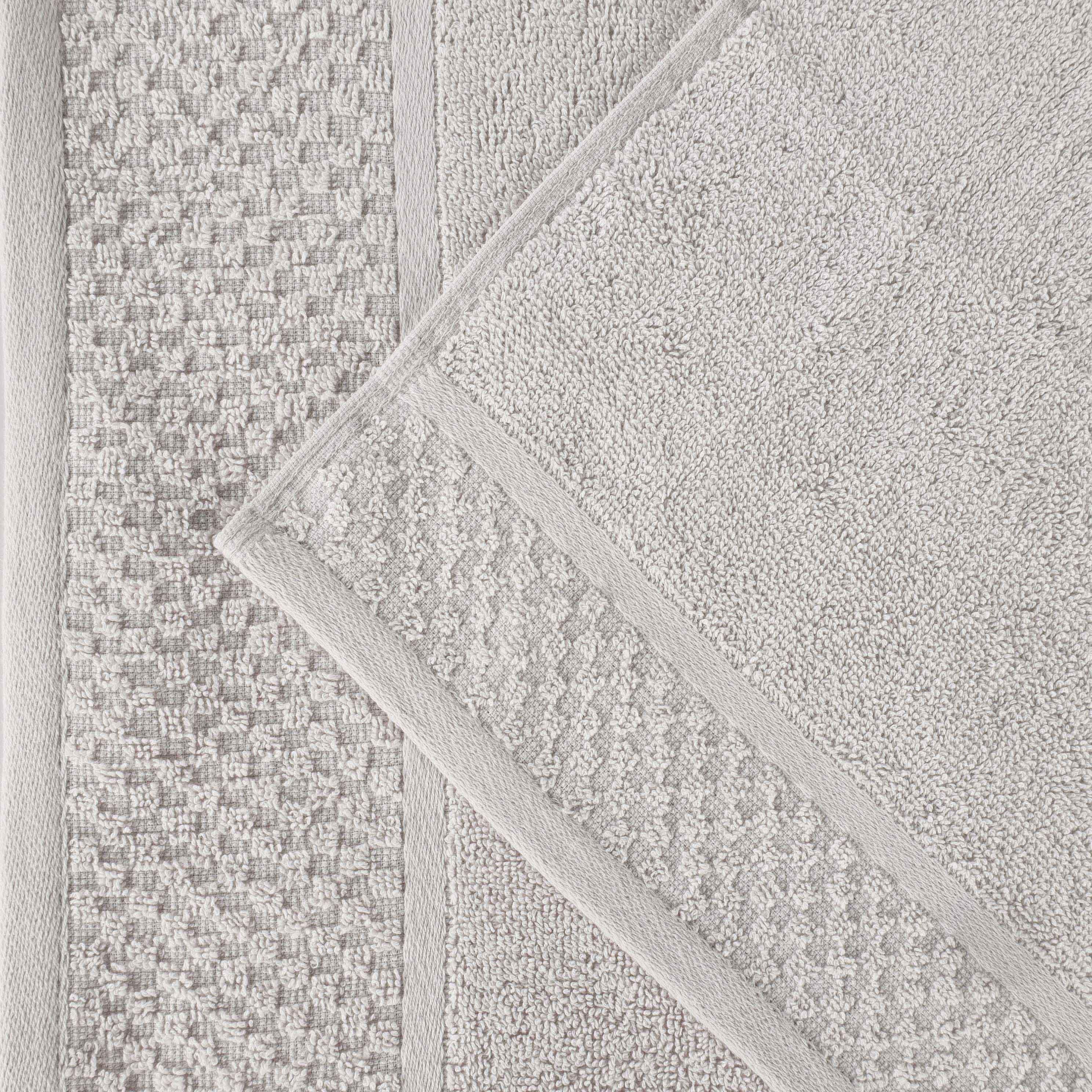 Lodie Cotton Jacquard Solid and Two-Toned Bath Sheet Set of 2 - Bath Sheet by Superior
