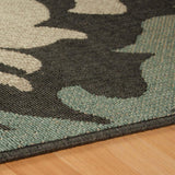 Lowell Traditional Damask Indoor Outdoor Area Rug - Rugs by Superior