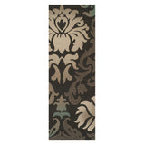 Lowell Traditional Damask Indoor Outdoor Area Rug - Rugs by Superior