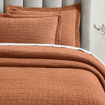 Madrid Cotton Medium Weight Geometric Matelasse Bedspread and Sham Set - Bedspread by Superior