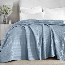 Mai Waffle Weave Honeycomb Soft Textured Cotton Blanket - Blanket by Superior Brand