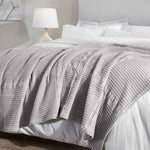 Mai Waffle Weave Honeycomb Soft Textured Cotton Blanket - Blanket by Superior