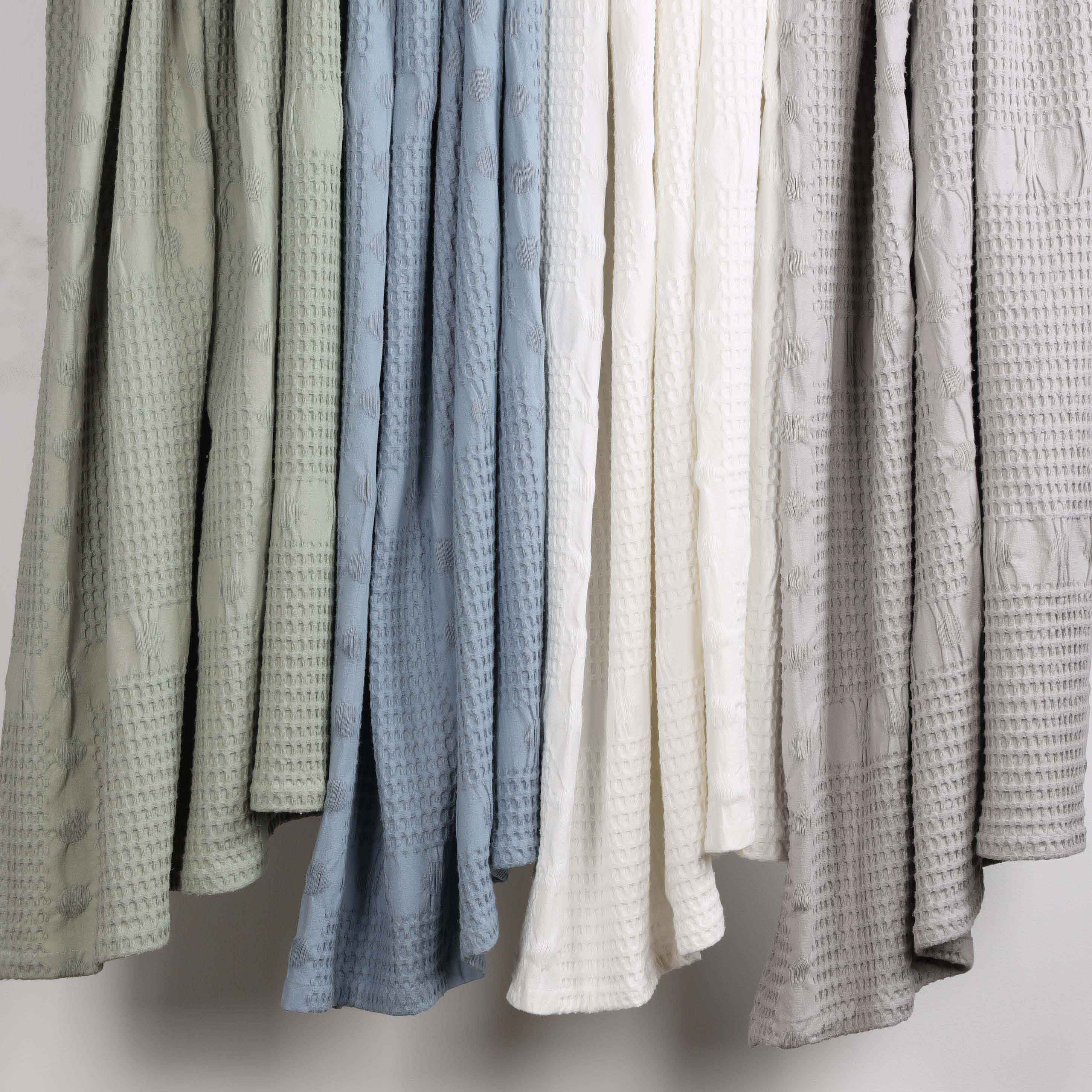 Mai Waffle Weave Honeycomb Soft Textured Cotton Blanket - Blanket by Superior