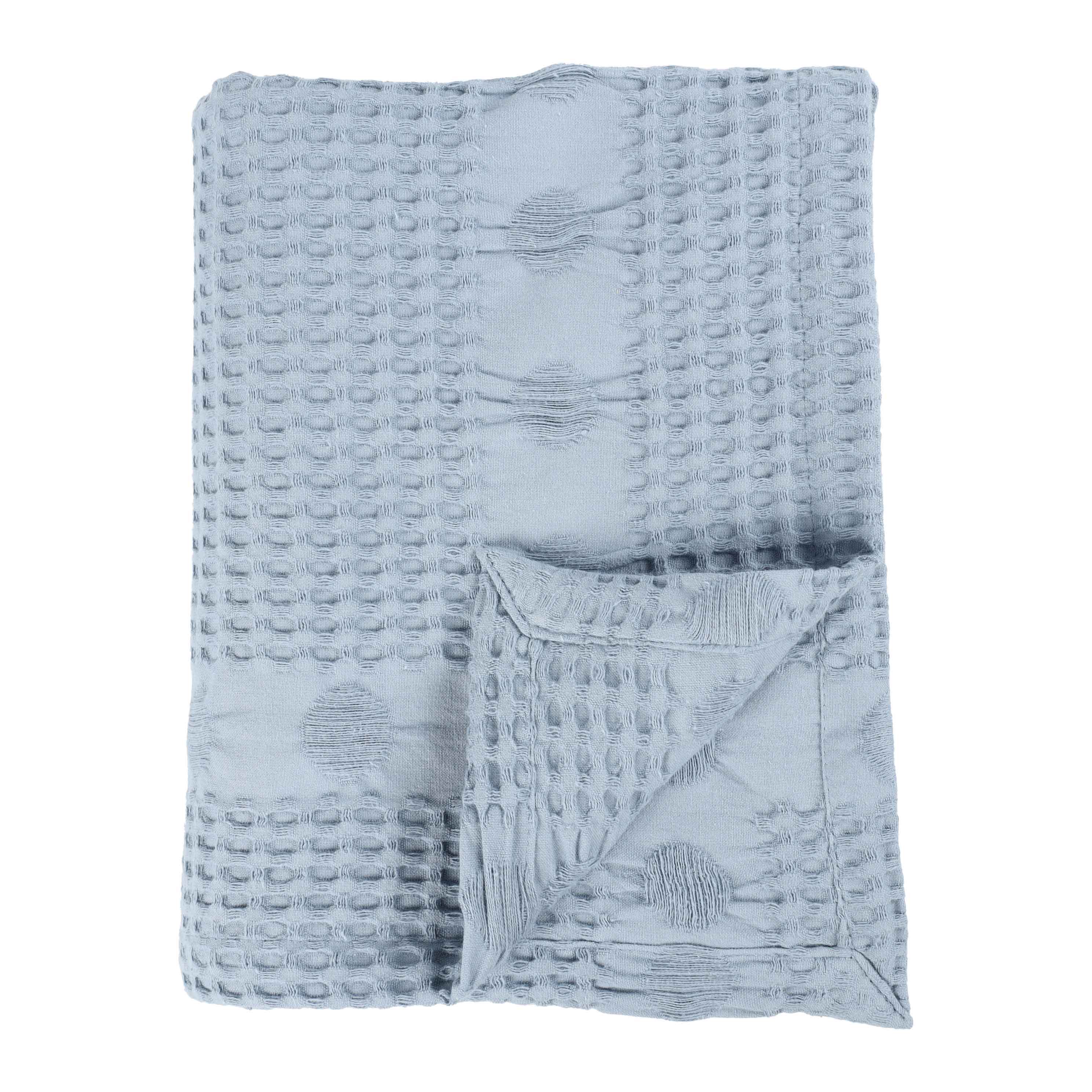 Mai Waffle Weave Honeycomb Soft Textured Cotton Blanket - Blanket by Superior Brand