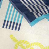 Marine Knots Oversized 4 Piece Beach Towel Set - Beach Towel by Superior