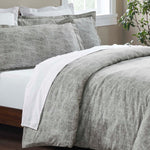 Melange Flannel Cotton Fuzzy Warm Two-Toned Duvet Cover Set - Duvet Cover Set by Superior