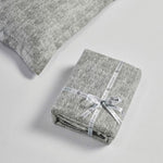 Melange Flannel Cotton Fuzzy Warm Two-Toned Duvet Cover Set - Duvet Cover Set by Superior