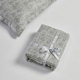 Melange Flannel Cotton Fuzzy Warm Two-Toned Duvet Cover Set - Duvet Cover Set by Superior